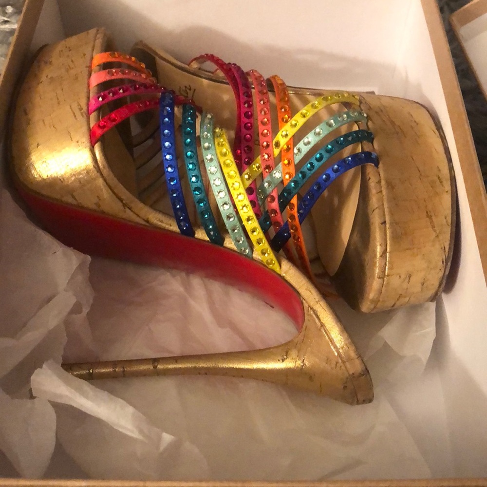 Rainbow louboutin